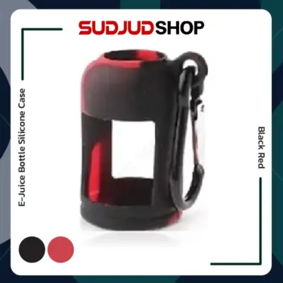 e juice bottle silicone case black red