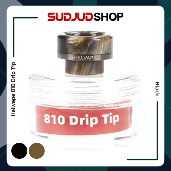 hellvape 810 drip tip black