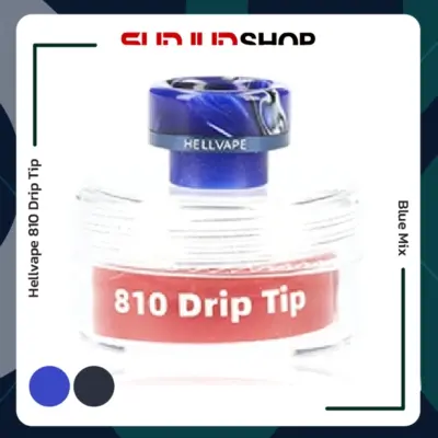 hellvape 810 drip tip blue