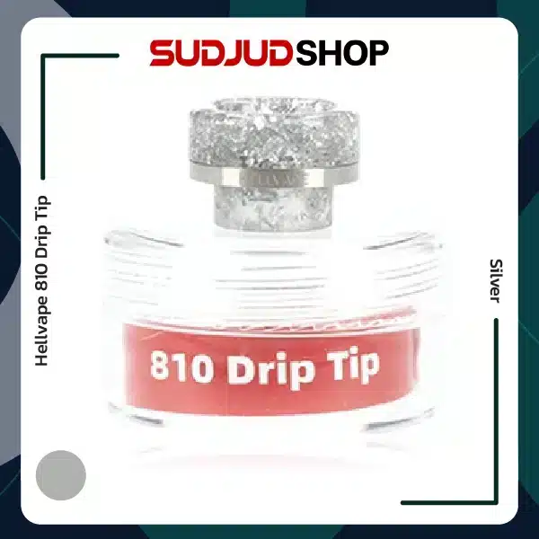 hellvape 810 drip tip silver