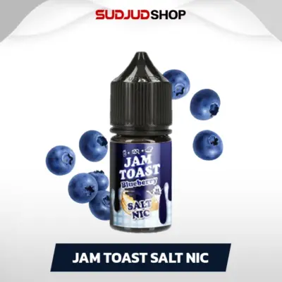 jam toast salt nic 30ml blueberry