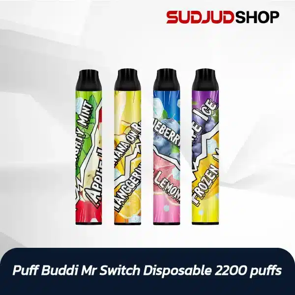 puff buddi mr switch disposable 2200 puffs cover