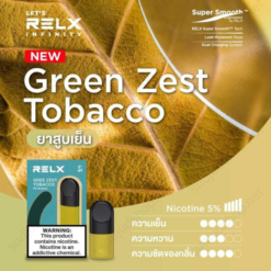 relx Infinity pod green zest tobacco