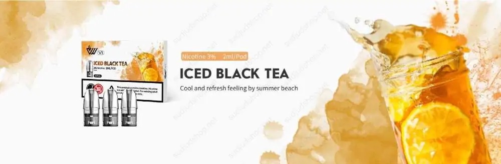 relx pod by vapwel ice black tea 1