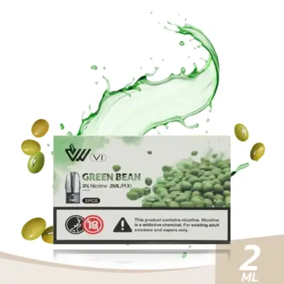 relx pod green bean by vapwel 2ml
