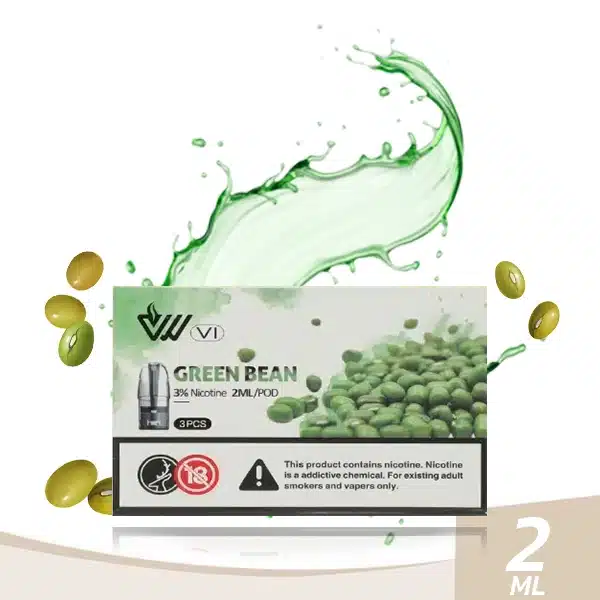 relx pod green bean by vapwel 2ml