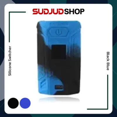 silicone switcher black blue