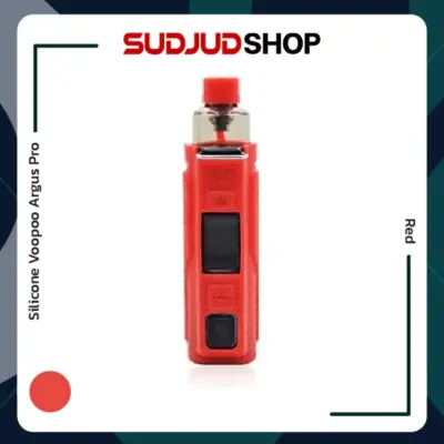 silicone voopoo argus pro red