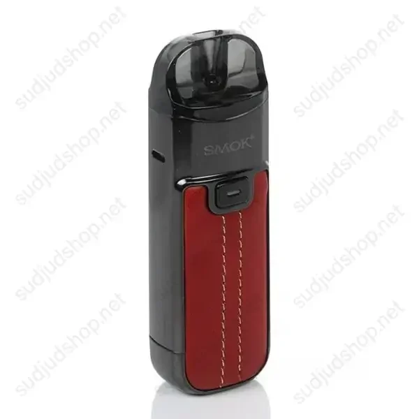 smok nord 50w pod kit leather red