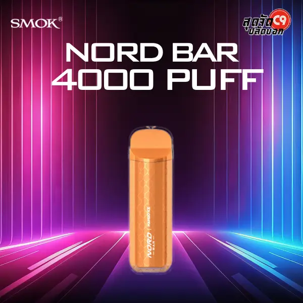 smok nord bar 4000 puffs mango