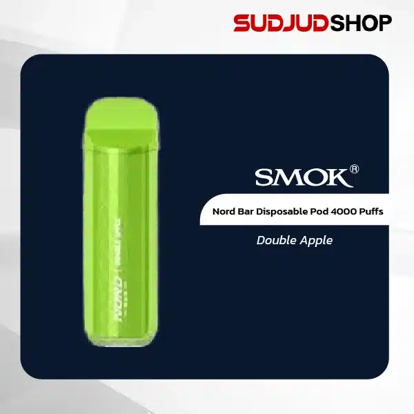 smok nord bar disposable pod 4000 puffs double appe