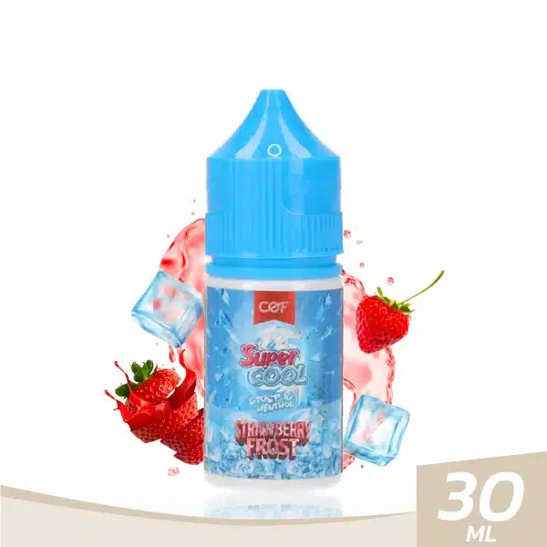 super cool salt 30ml nic35 strawberry frost