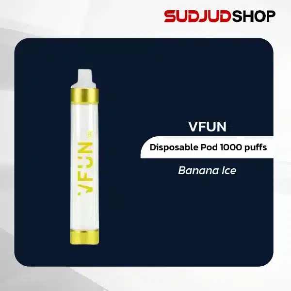 vfun disposable pod 1000 puffs banana ice