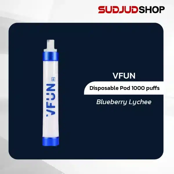 vfun disposable pod 1000 puffs blueberry lychee