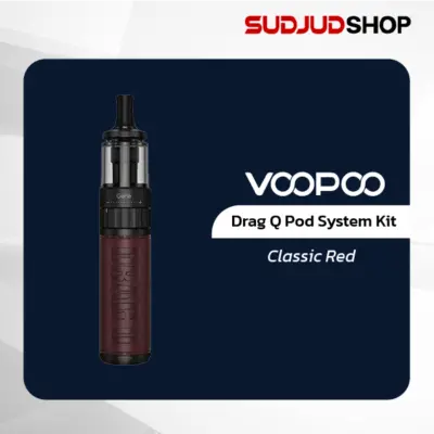 voopoo drag q pod system kit classic red