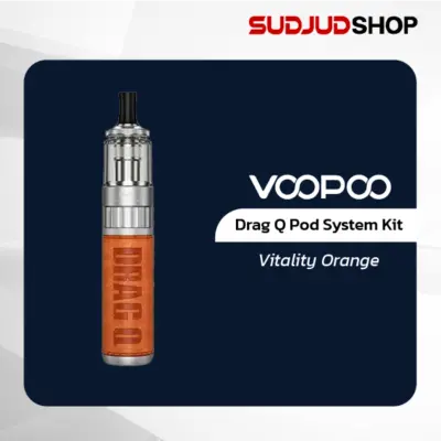 voopoo drag q pod system kit vitality orange