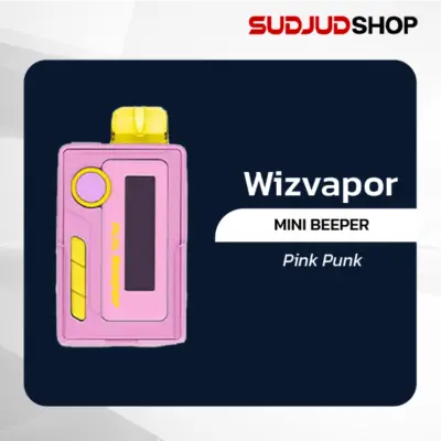 wizvapor mini beeper pink punk