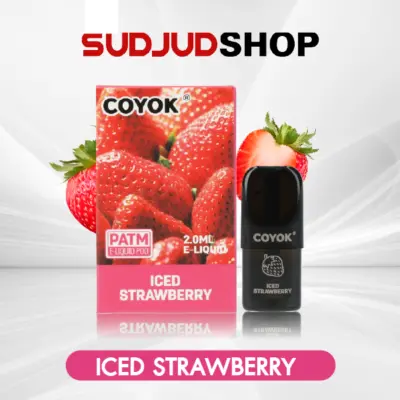 coyok pod iced strawberry