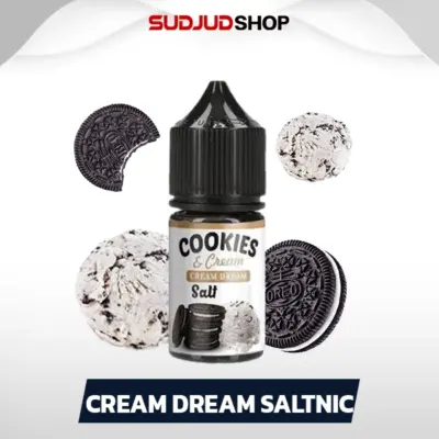 cream dream Saltnic 30 ml cookies cream