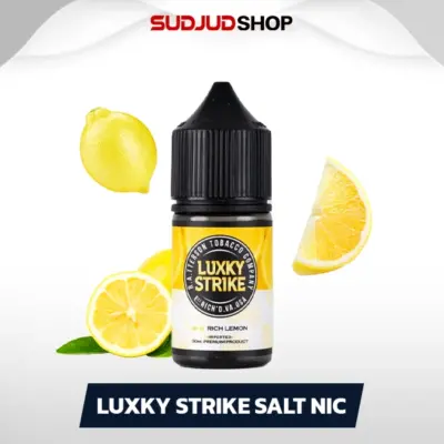 luxky strike salt nic 30ml nic30 rich lemon