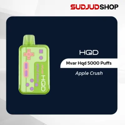 mvar hqd disposable pod 5000 puffs apple crush