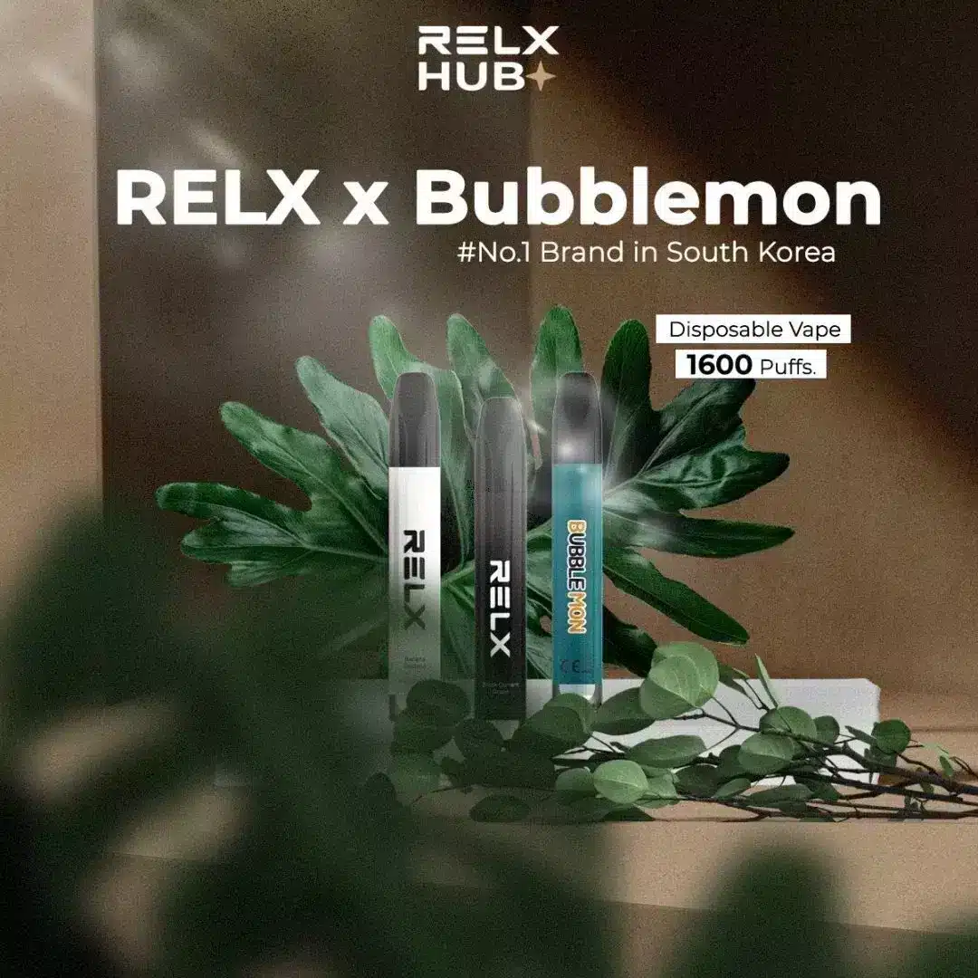relx x bubblemon 1600 puffs
