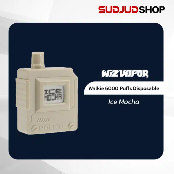 walkie 6000 puffs disposable ice mocha