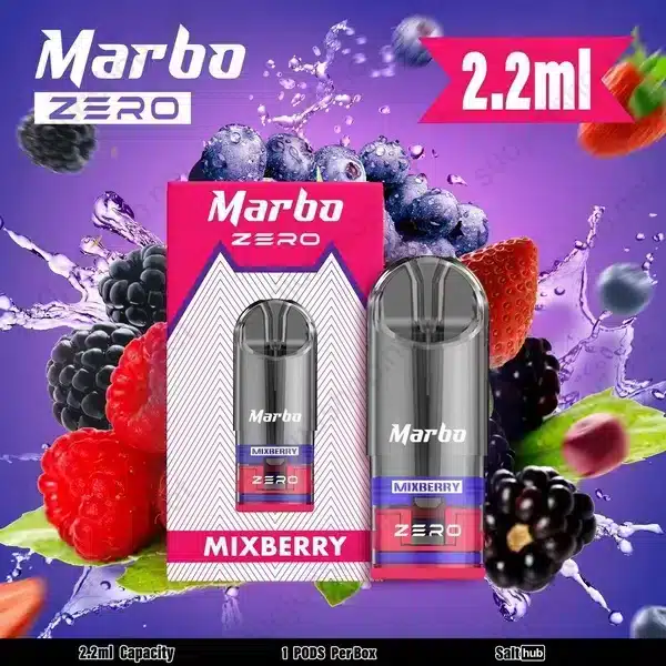 หัวน้ำยา marbo zero pod mixberry