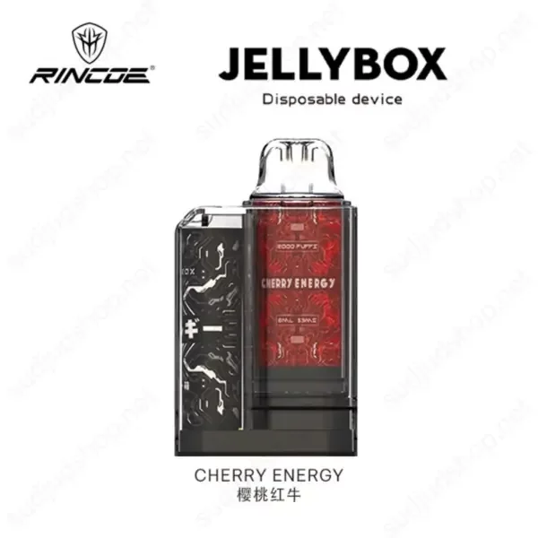 jellybox disposable device cherry energy