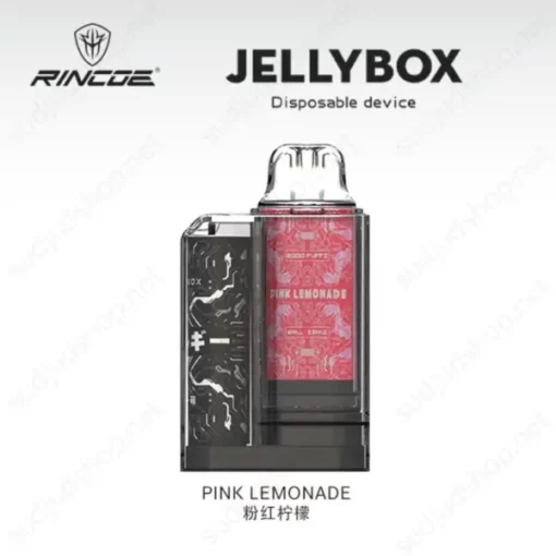 jellybox disposable device pink lemonade