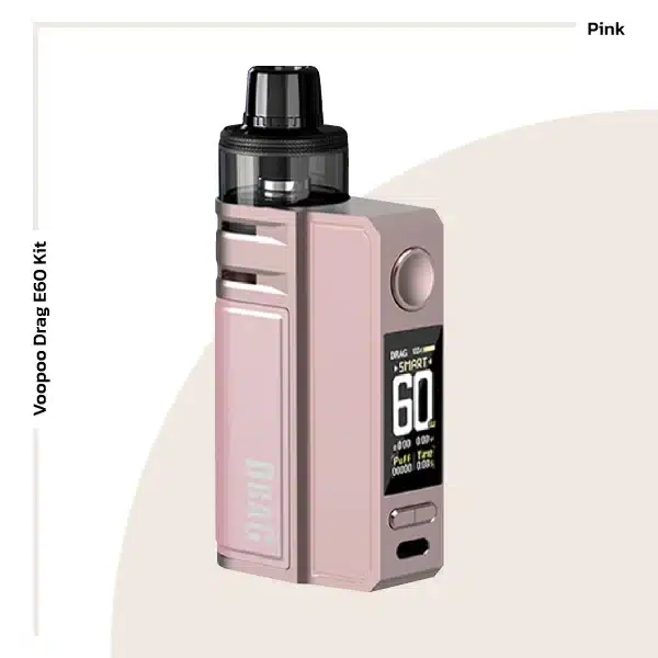 voopoo drag e60 kit pink