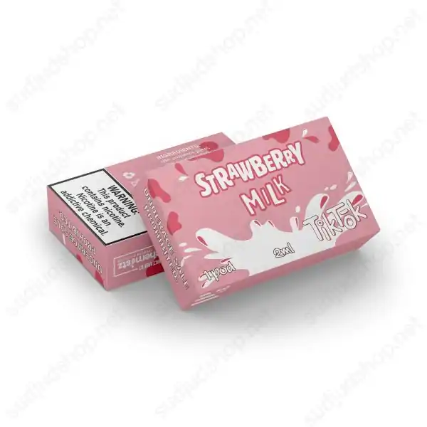 tiktok pod strawberry milk