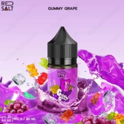 red salt gummy grape