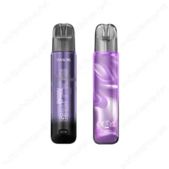 smok solus g pod kit transparent purple