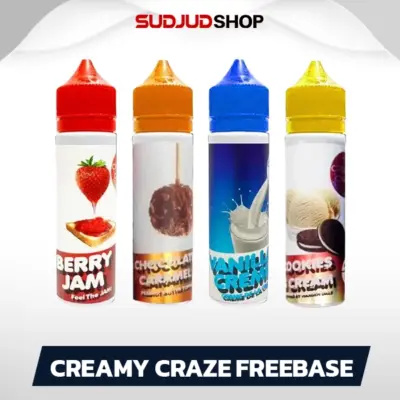 creamy craze freebase 60ml