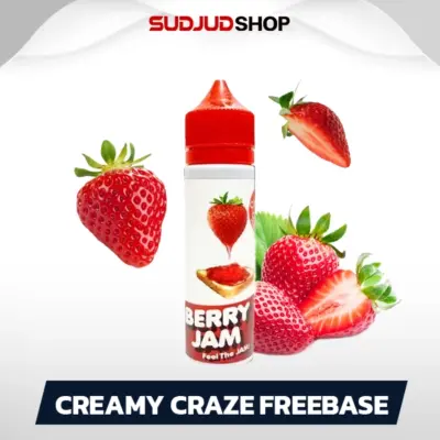 creamy craze freebase 60ml berry jam