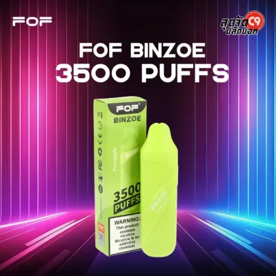 fof binzoe 3500 puffs pineapple