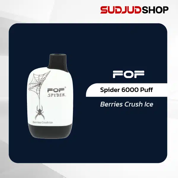fof spider 6000 puff berries crush ice