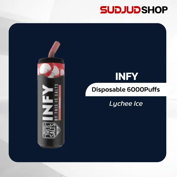 infy disposable 6000 puffs lychee ice