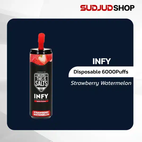 infy disposable 6000 puffs strawberry watermelon