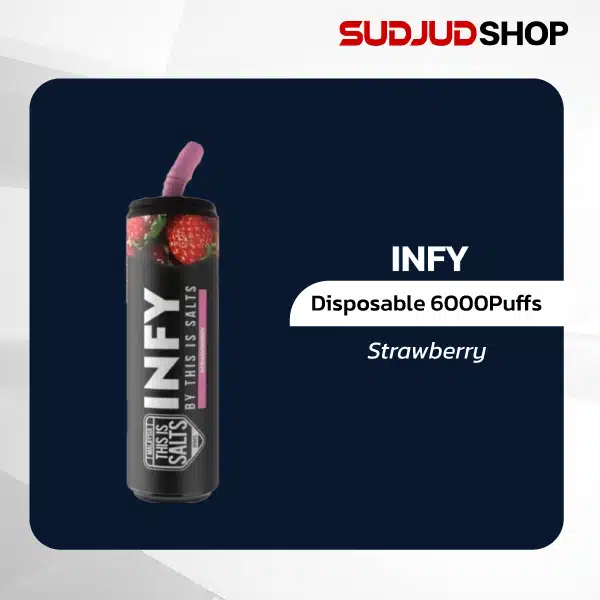 infy disposable 6000 puffs strawberry