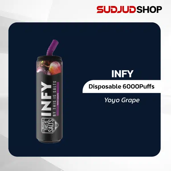 infy disposable 6000 puffs yoyo grape