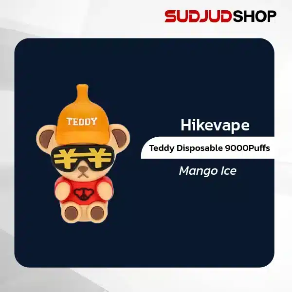 teddy disposable 9000puffs mango ice