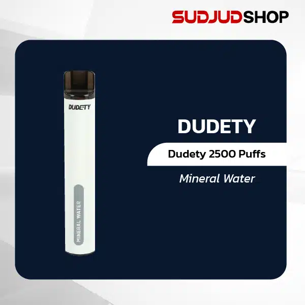 dudety 2500 puffs mineral water
