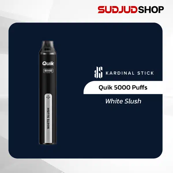 ks quik 5000 puffs white slush