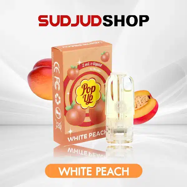 pop up pod white peach 2ml