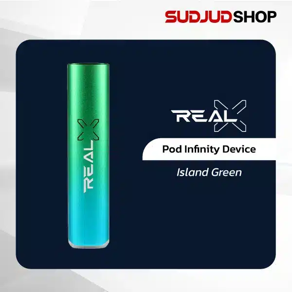 real x pod infinity device island green