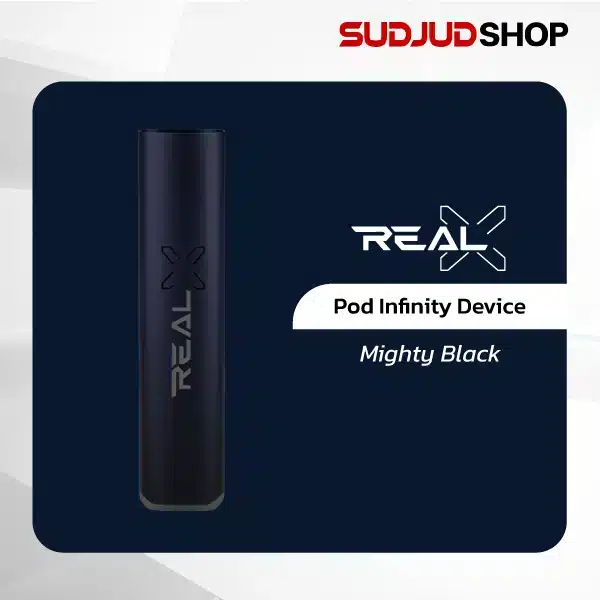 real x pod infinity device mighty black