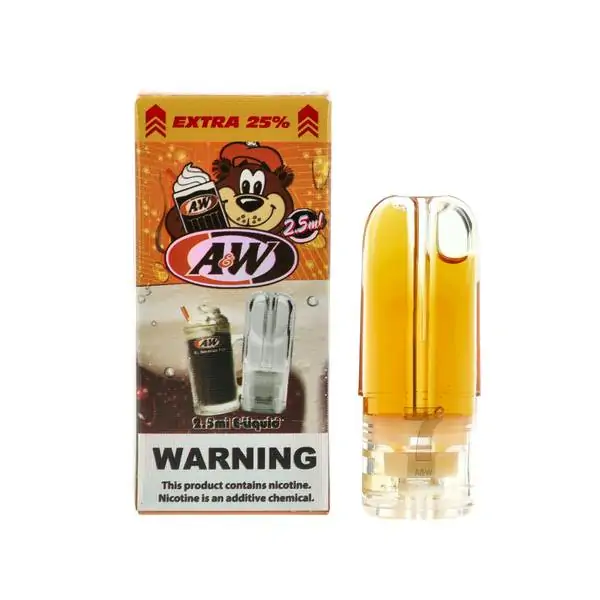 7-11 pod relx 2.5ml a&w root beer
