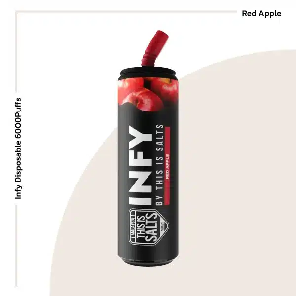 infy disposable red apple